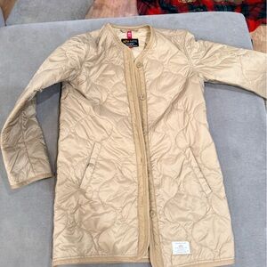 Alpha Industries Tan Quilted Jacket